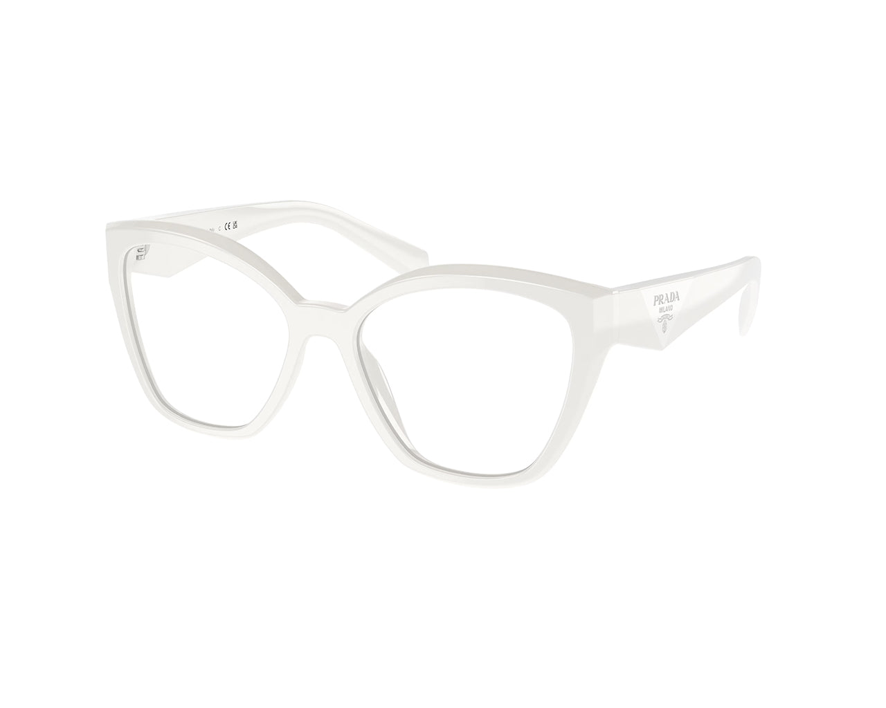 Prada Donna Prada PR 20ZV 17K1O1 Montature da vista Acetato Nero Trasparente Geometrica Normale Prada Donna Prada PR 20ZV 17K1O1 Montature da vista Acetato Nero Trasparente Geometrica Normale