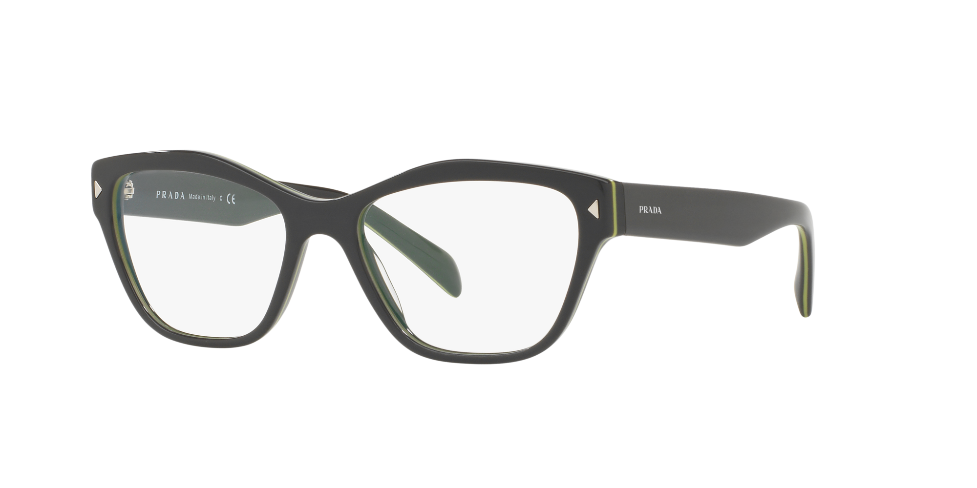 Prada Donna Prada PR 27SV UR01O1 Montature da vista outlet Plastica Grigio Cat Eye
