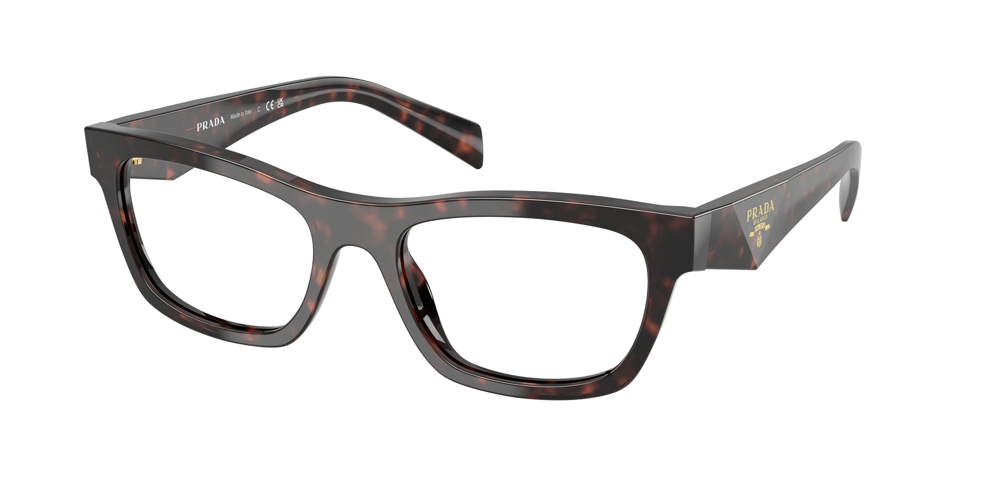 Prada Donna Prada PR B01V 17N1O1 Montature da vista Acetato Tartaruga Farfalla Normale