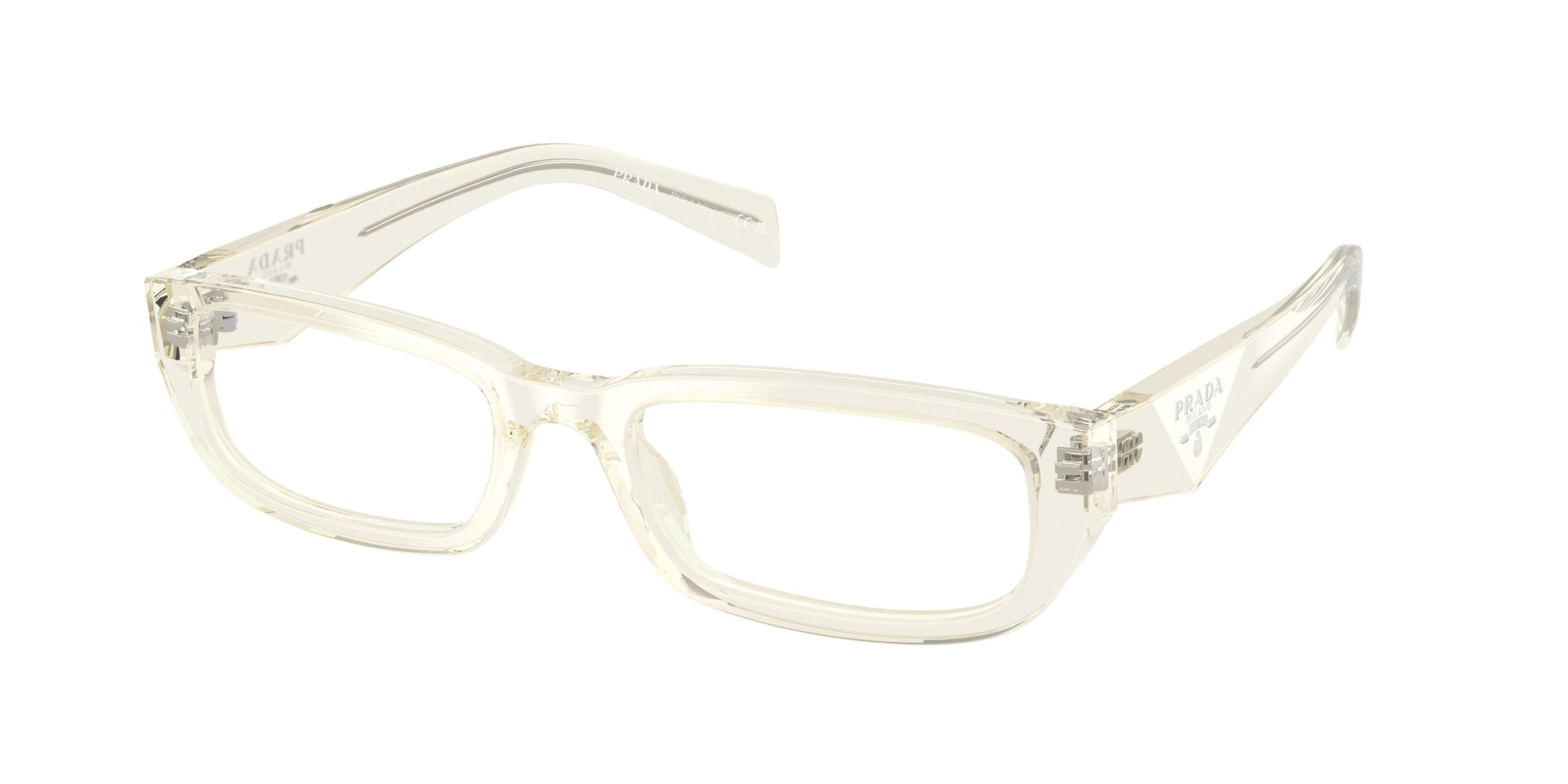 Prada Donna Prada PR B05V 19X1O1 Montature da vista Acetato Havana Squadrata Normale