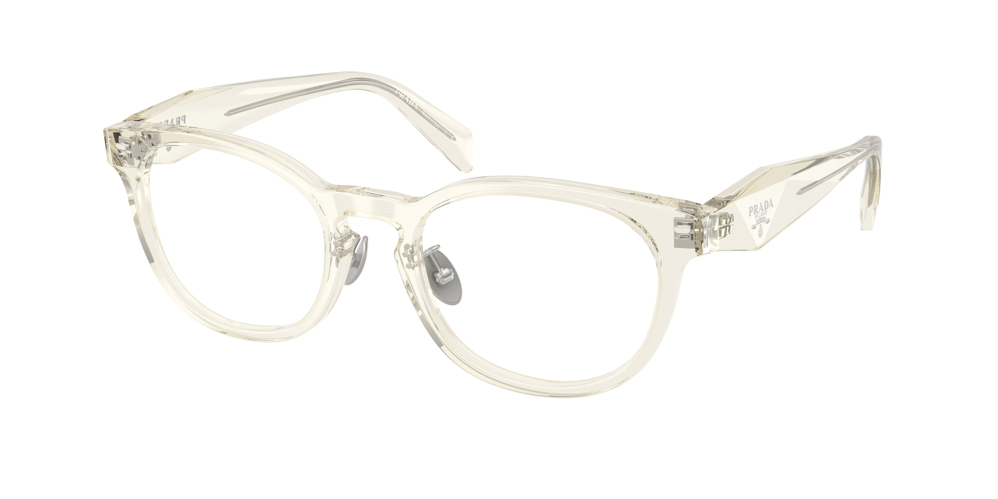 Prada Donna Prada PR B06VD 19X1O1 Montature da vista Acetato Grigio Pantos Normale Prada Donna Prada PR B06VD 19X1O1 Montature da vista Acetato Grigio Pantos Normale
