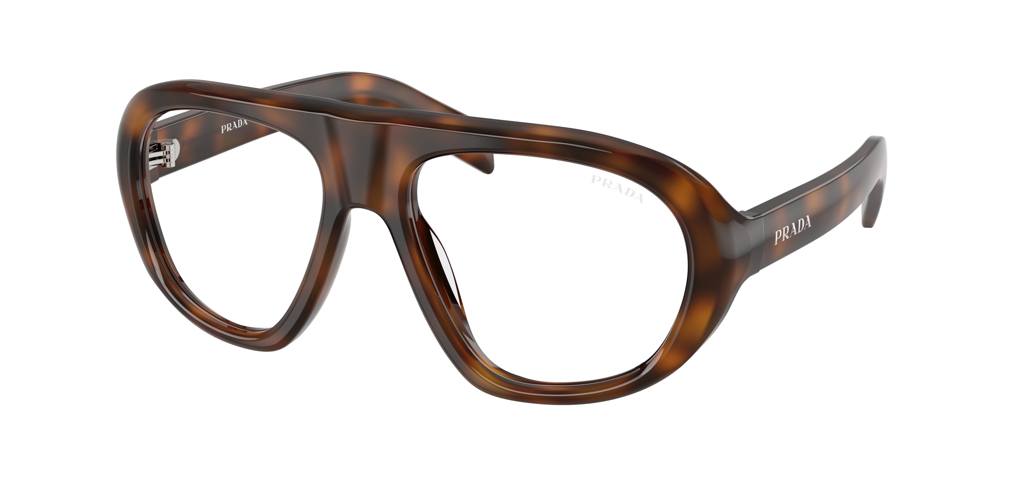 Prada Donna Prada PR C05S 20D08N Occhiali da sole Acetato Tartaruga Trasparente Geometrica Normale Prada Donna Prada PR C05S 20D08N Occhiali da sole Acetato Tartaruga Trasparente Geometrica Normale