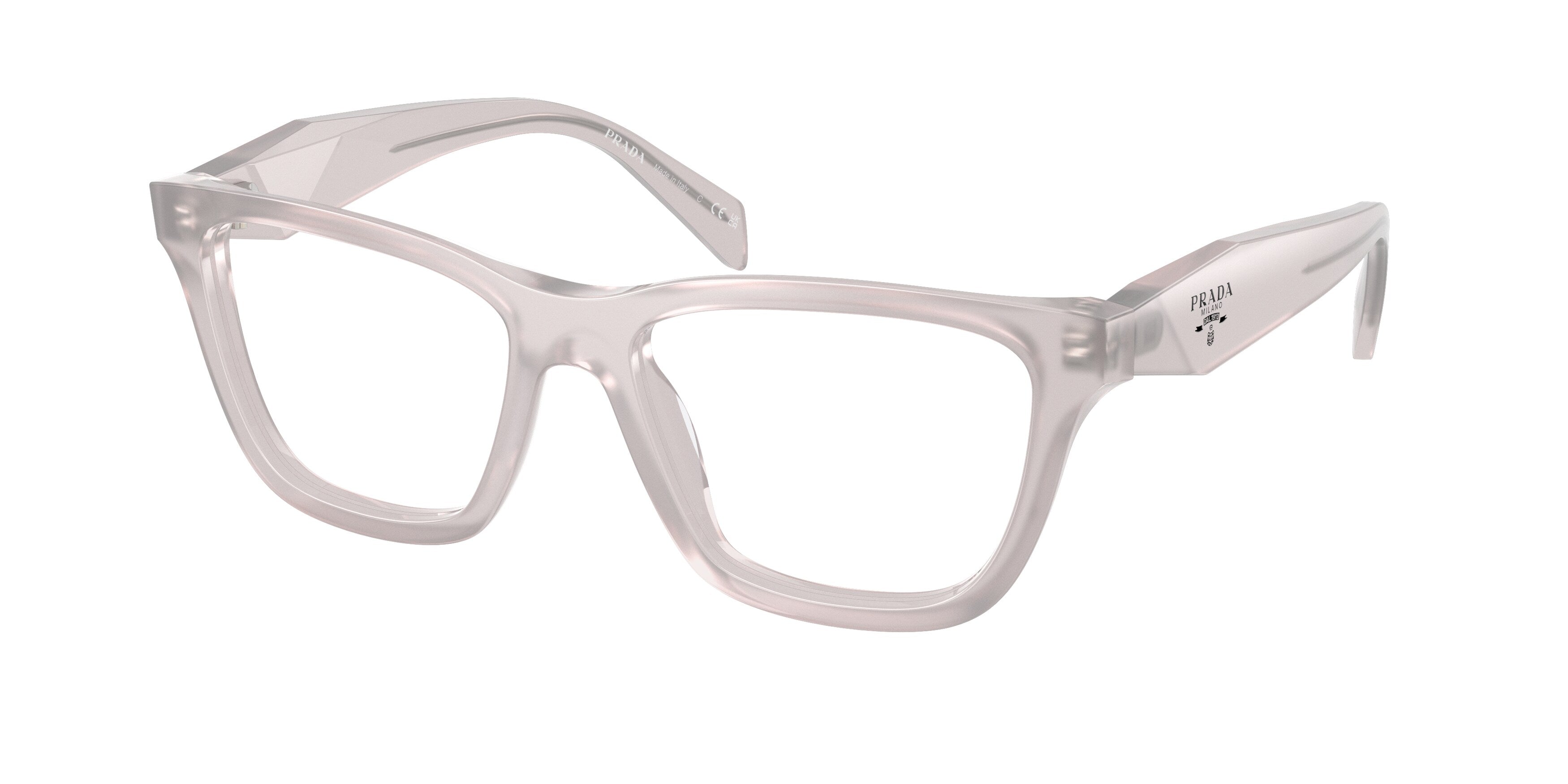 Prada Donna Prada PR C10V 29G1O1 Montature da vista Acetato Marrone Farfalla Normale