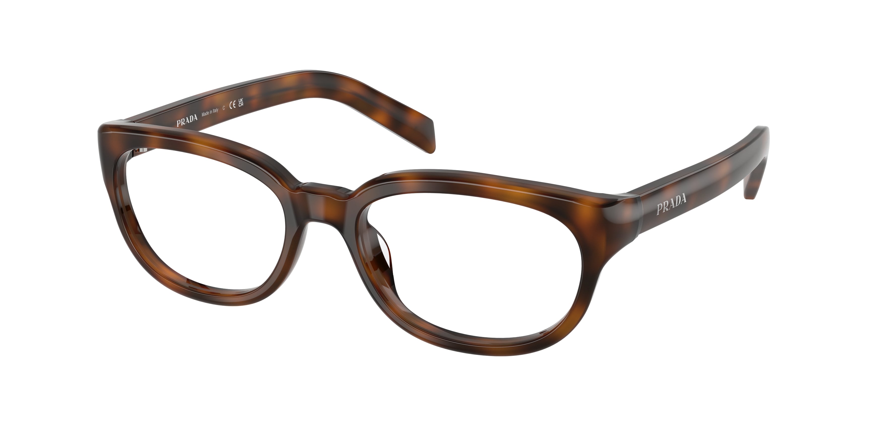 Prada Donna Prada PR D03VU 20D1O1 Montature da vista Acetato Tartaruga Trasparente Pantos Normale Prada Donna Prada PR D03VU 20D1O1 Montature da vista Acetato Tartaruga Trasparente Pantos Normale