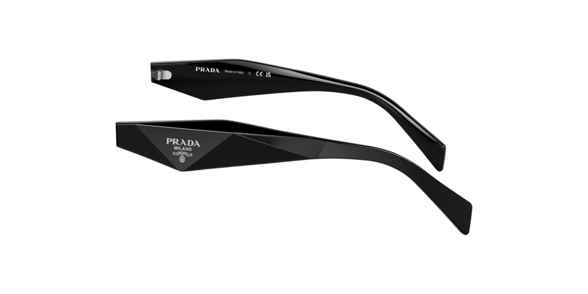 Prada Prada Aste di ricambio Prada PR 19ZS Aste di ricambio Acetato Tartaruga