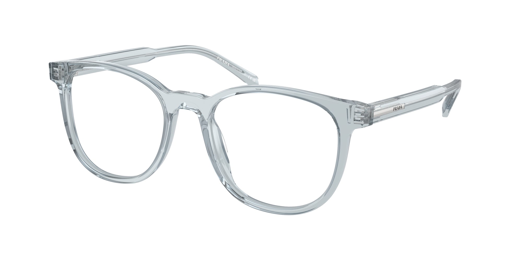 Prada Uomo Prada PR A15V 19T1O1 Montature da vista Acetato Blu Pantos Normale Prada Uomo Prada PR A15V 19T1O1 Montature da vista Acetato Blu Pantos Normale