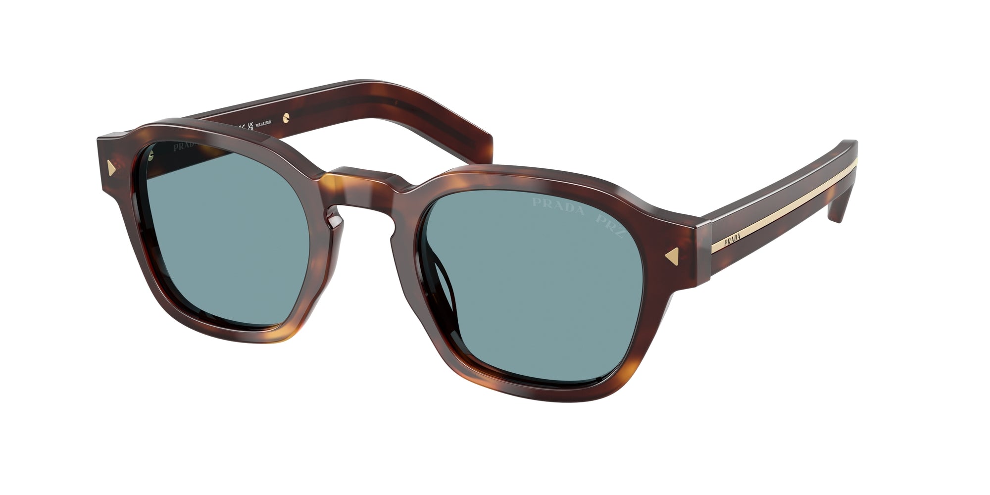 Prada Uomo Prada PR A16S 15W04D Occhiali da sole Acetato Tartaruga Verde Pantos Polarizzata Prada Uomo Prada PR A16S 15W04D Occhiali da sole Acetato Tartaruga Verde Pantos Polarizzata