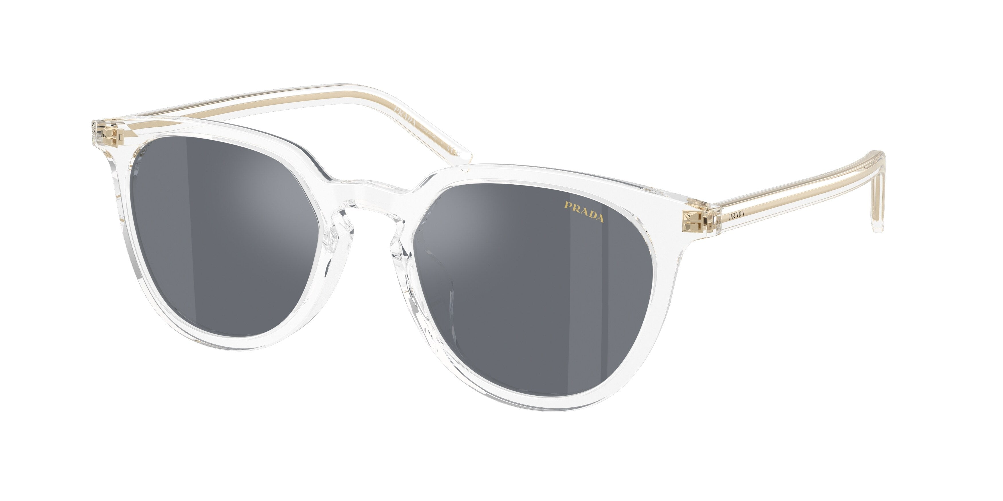Prada Uomo Prada PR D15SD 15Z30Z Occhiali da sole Acetato Trasparente Blu Pantos Normale Prada Uomo Prada PR D15SD 15Z30Z Occhiali da sole Acetato Trasparente Blu Pantos Normale