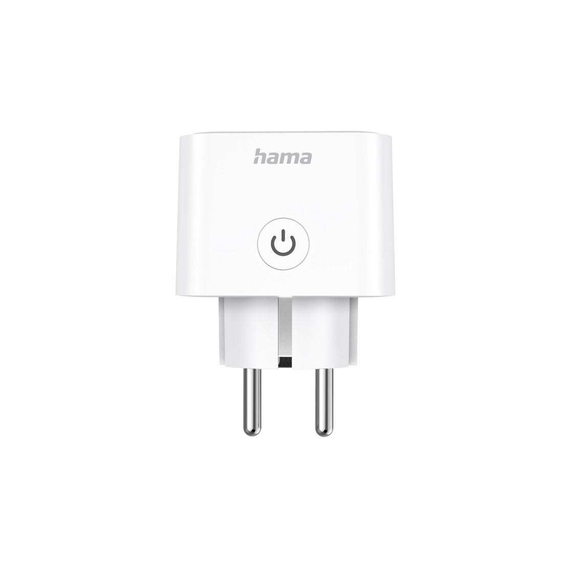 Presa intelligente WLAN Hama - WiFi - Timer - IP20 - Compatibile con assistente vocale - Controllo tramite app - 77x55x55 cm - Bianca