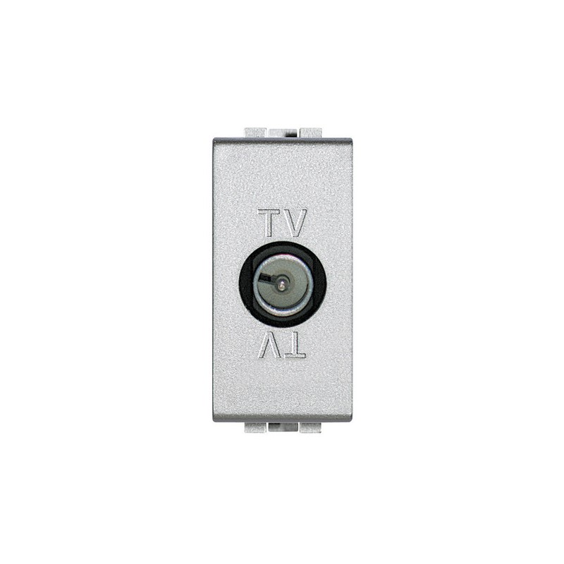 Presa Tv Passante Maschio Light Tech ( Bticino Cod. Nt4202p )