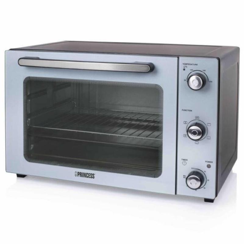 Princess fornetto a convenzione ventilato 45lt 1800w 5 impostazioni con timer argento