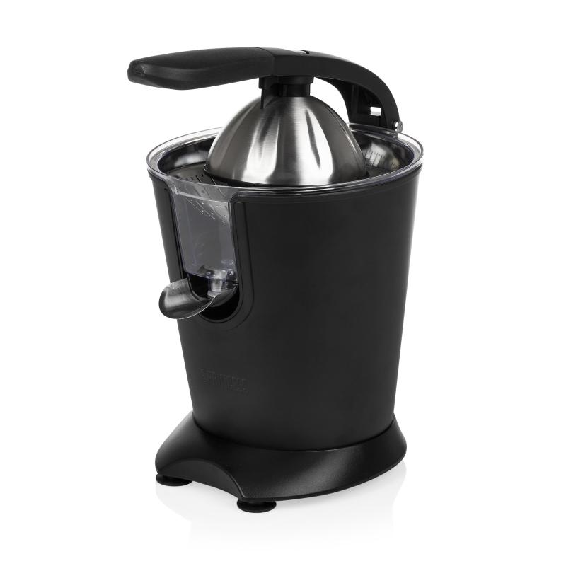 Princess spremiagrumi elettrico 160w in acciaio sistema antigoccia nero opaco