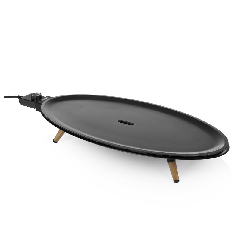 Princess table chef elypse pure piastra antiaderente elettrica 1800w 60x30 cm termostato regolabile nero Princess table chef elypse pure piastra antiaderente elettrica 1800w 60x30 cm termostato regolabile nero