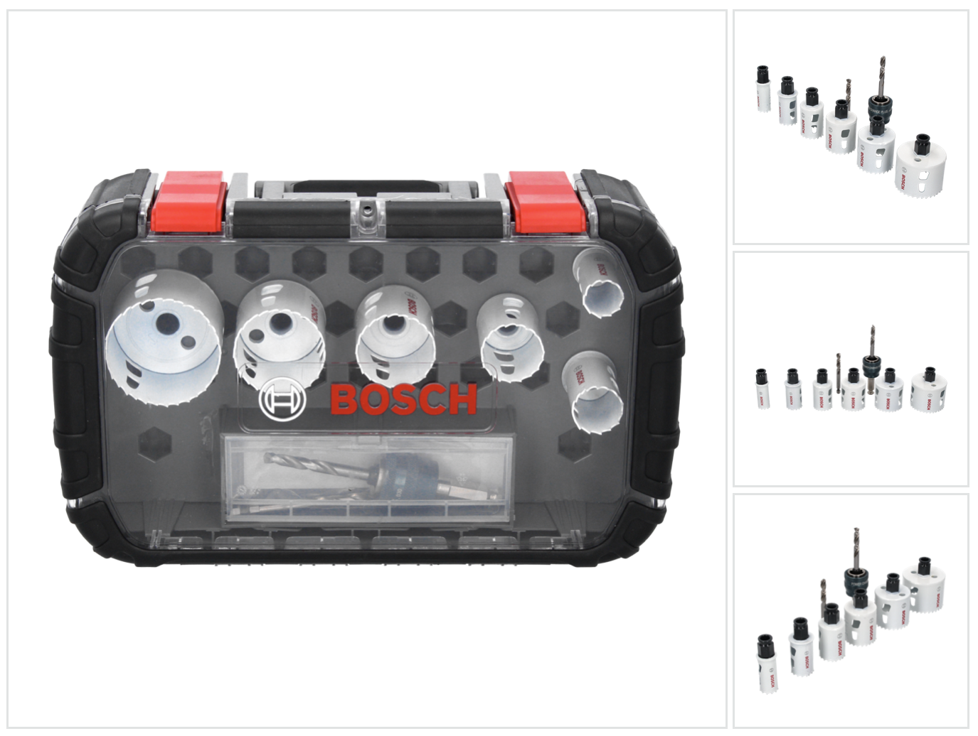 Progressor Set Seghe A Tazza For Wood & Metal ( 2608594187 ) 9 Pezzi - Bi Metall Hss - Bosch
