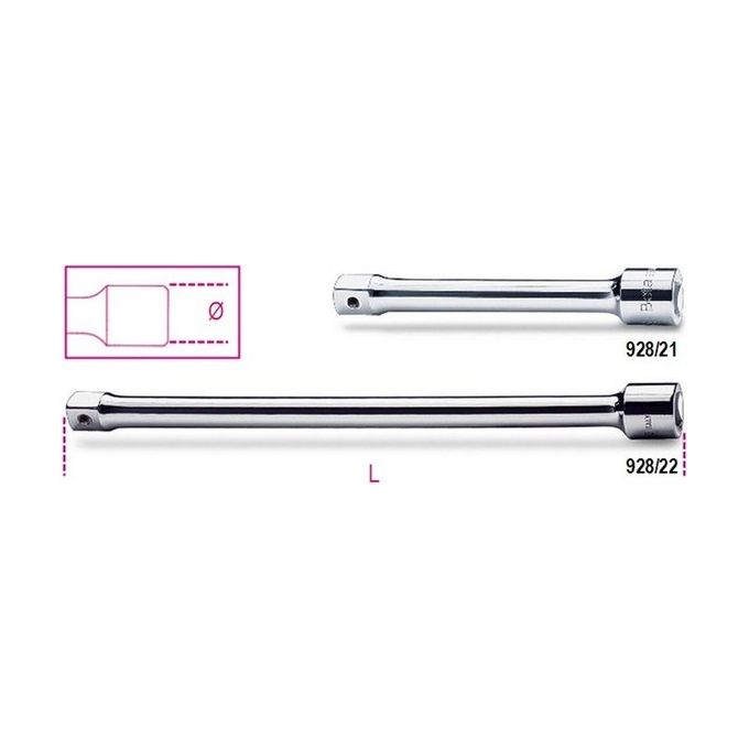 Prolunga chiavi a bussola (3/4"M, 3/4"F (380mm)) 928/22 009280825