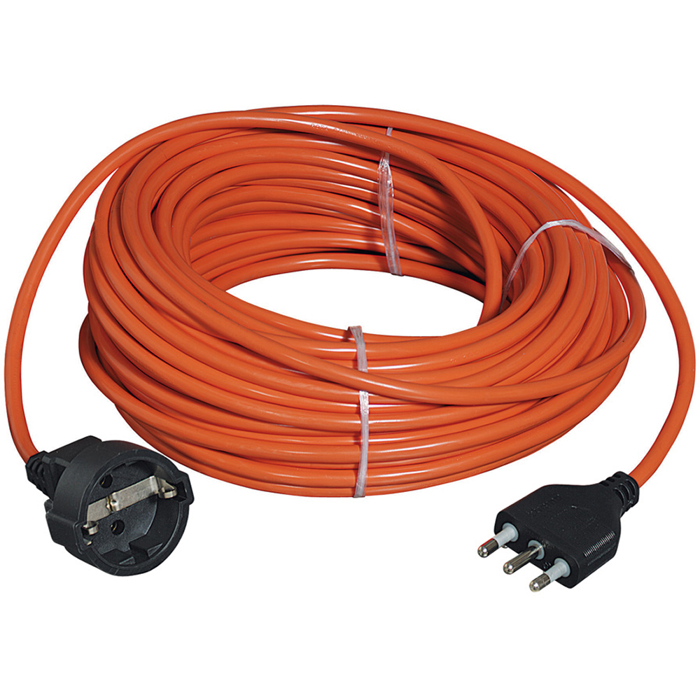 Prolunga Da Giardino Bticino 25mt Spina 16a Presa Universale Arancione S2533/40