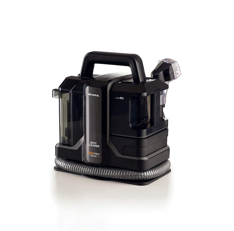 PULITORE PORTATILE ARIETE SPOT CLEANER PRO TAPPETI, Potenza 750 W, NERO