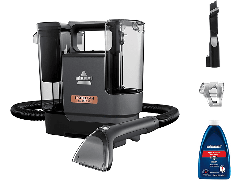 PULITORE PORTATILE BISSELL Spotclean Cordless, Potenza 165 W, Multicolor