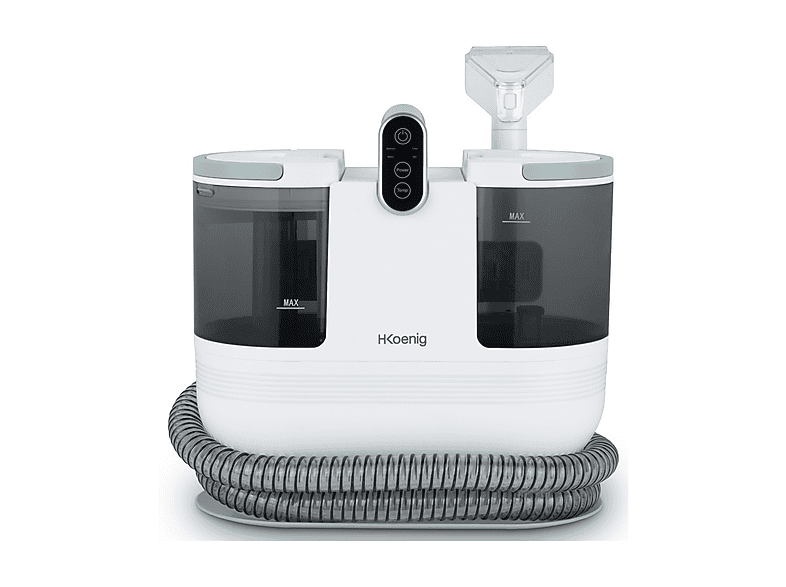 PULITORE PORTATILE H.KOENIG Pulitore tessile TWT88, Potenza 1200 W, BIANCO/TURCHESE