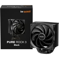 Pure Rock 3 Black Processore Raffreddatore d''aria 12 cm Nero 1 pz, raffreddamento CPU