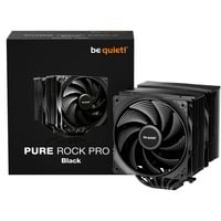 Pure Rock Pro 3 Black Processore Raffreddatore d''aria 12 cm Nero 1 pz, raffreddamento CPU
