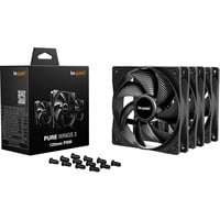 Pure Wings 3 120mm | PWM Triple Pack Case per computer Ventilatore 12 cm Nero 3 pz, Ventola Pure Wings 3 120mm | PWM Triple Pack Case per computer Ventilatore 12 cm Nero 3 pz, Ventola