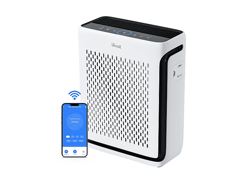 PURIFICATORE D'ARIA LEVOIT Vital 100S, Filtro HEPA rimuove fino al 99,97% di polline e polvere, 32 w, 4 velocità, controllo remoto