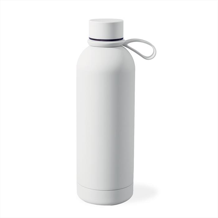 Puro - Bottiglia In Acciaio Doppio Strato 500ml-bianco