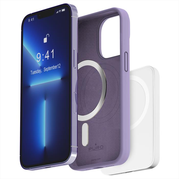 PURO Cover Iphone 14 Pro COVER per Apple iPhone Pro, Viola