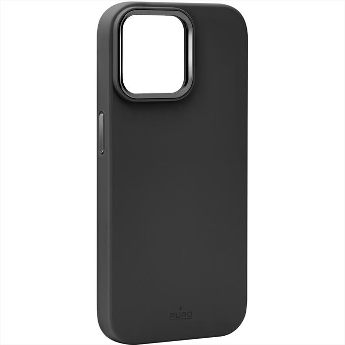 Puro - Cover Puipc15p67iconmpblk Per iPhone 15 Pro Max-nero