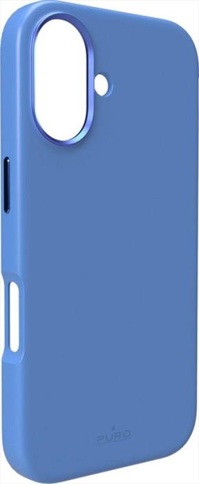 Puro - Cover Puipc1661iconmpblue Per iPhone 16 6.1"-blu