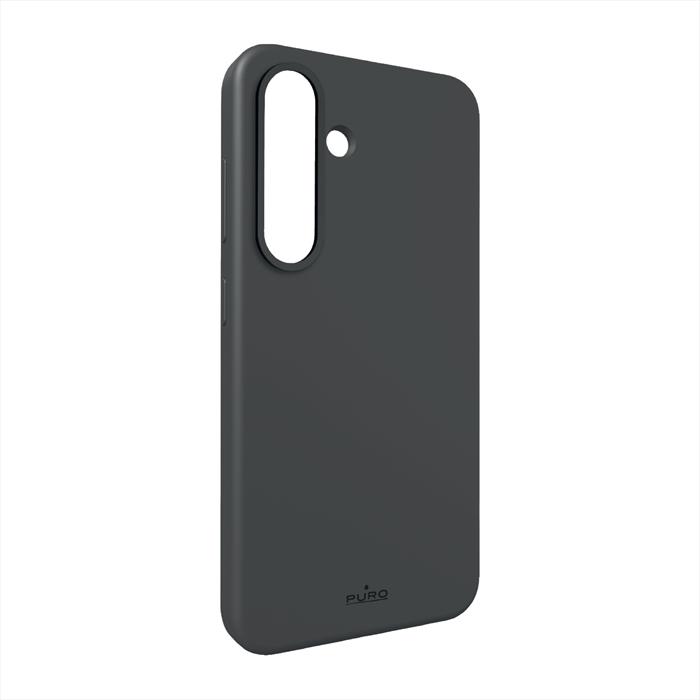 Puro - Cover Silicone Liquido Icon Mag Per Samsung S26+-nero