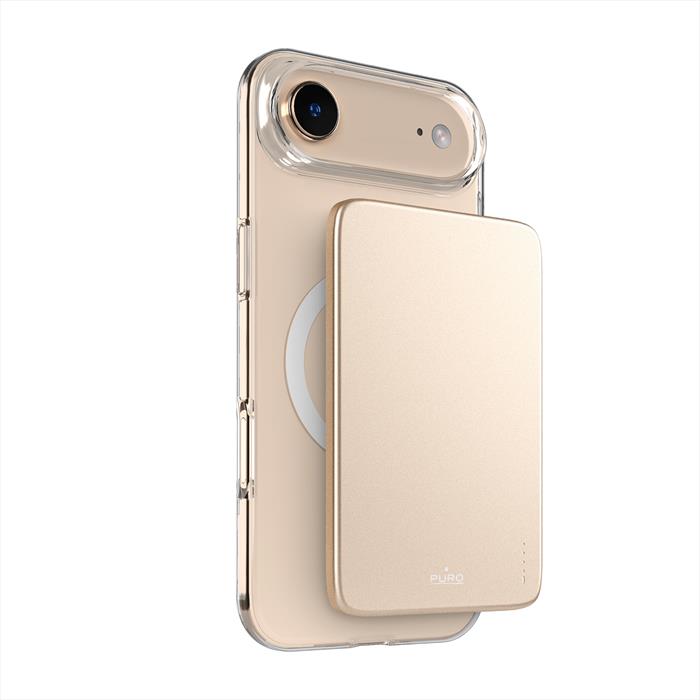 Puro - Powerbank Compatibile Magsafe Per iPhone Air-oro