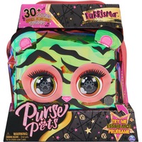Purse Pets, Purrisma, tigre giocattolo interattiva e borsetta a tracolla, oltre 30 suoni e reazioni, giocattoli per bambine e preadolescenti, Borsa