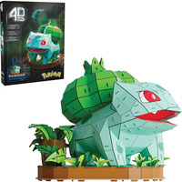 Puzzle 3D 195 pz Balbasaur Build 4D 12a+ (23,5x29x23,9cm) POKÉMON 6075062
