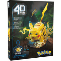 Puzzle 3D 201 pz Pikachu Build 4D 12a+ (24,6x29,5x33cm) POKÉMON 6075061