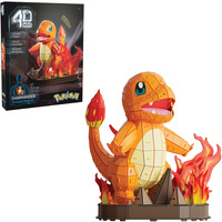 Puzzle 3D 241 pz Charmander Build 4D 12a+ (24,8x23,5x25,5cm) POKÉMON 6075063