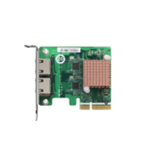 Qnap Dual Port 2.5GBE 4-SPEED Network Card QXG-2G2T-I225 Qnap Dual Port 2.5GBE 4-SPEED Network Card QXG-2G2T-I225
