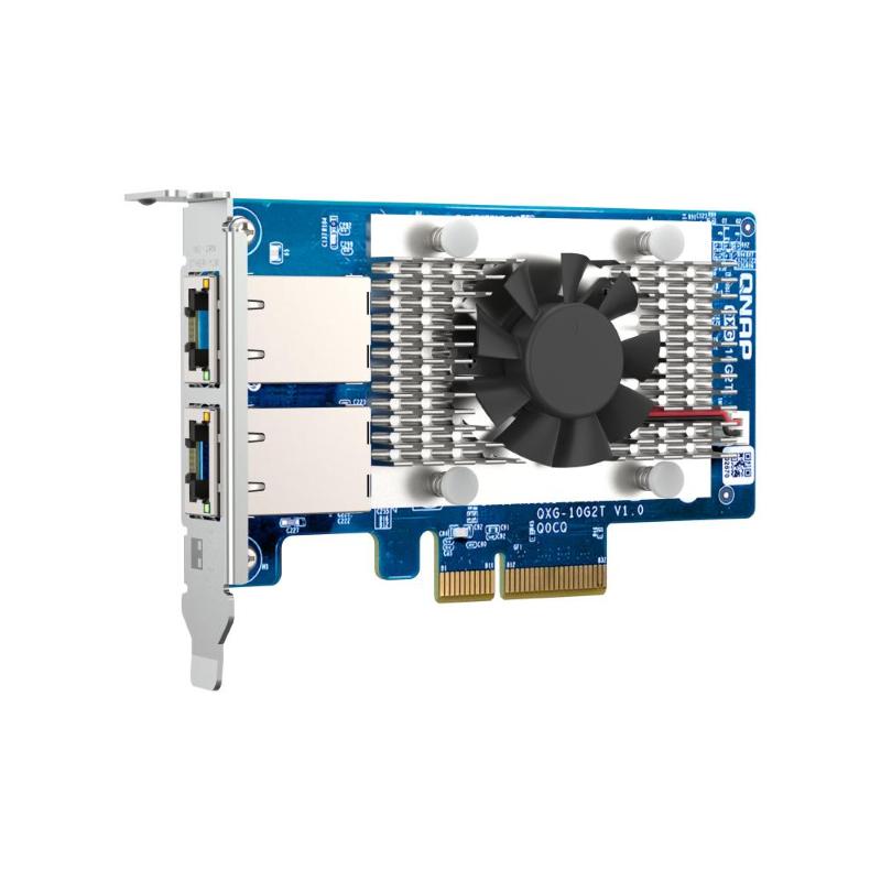 Qnap qxg-10g2t scheda di rete e adattatore interno ethernet 10000 mbit-s