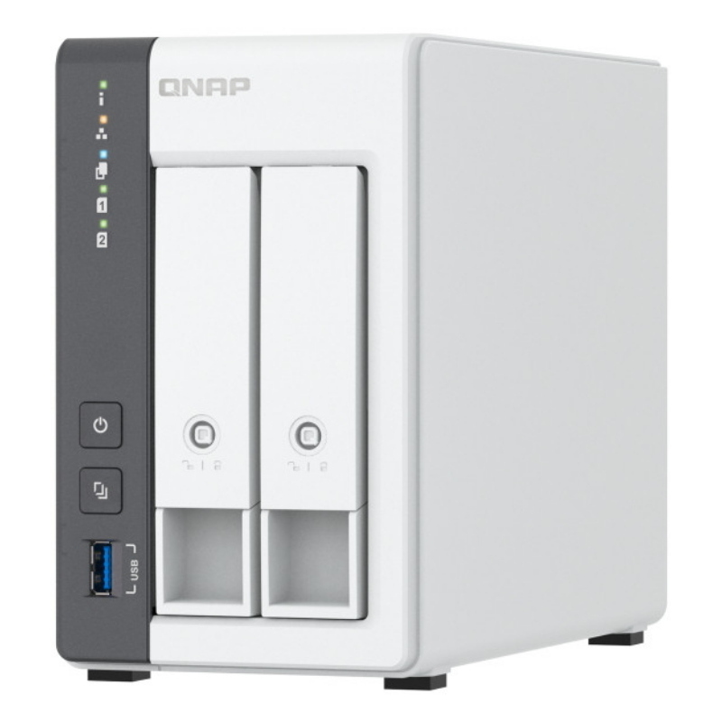 Qnap ts-216g server nas e di archiviazione tower cortex-a cortex-a55 4 gb hdd bianco Qnap ts-216g server nas e di archiviazione tower cortex-a cortex-a55 4 gb hdd bianco