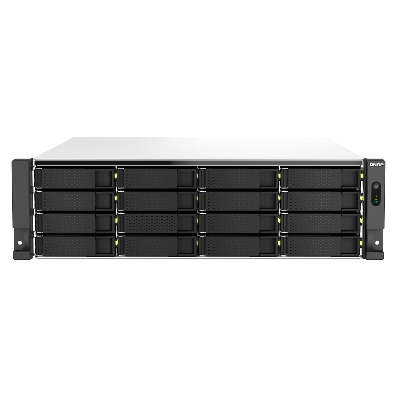 Qnap ts-h2287xu-rp nas armadio (3u) collegamento ethernet lan nero, bianco e-2336