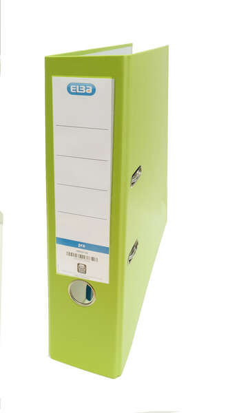 Raccoglitore a leva Elba Rado Top Folio - Dorso 80 mm - Copertina esterna in plastica - Copertina interna in carta - Verde lime Raccoglitore a leva Elba Rado Top Folio - Dorso 80 mm - Copertina esterna in plastica - Copertina interna in carta - Verde lime