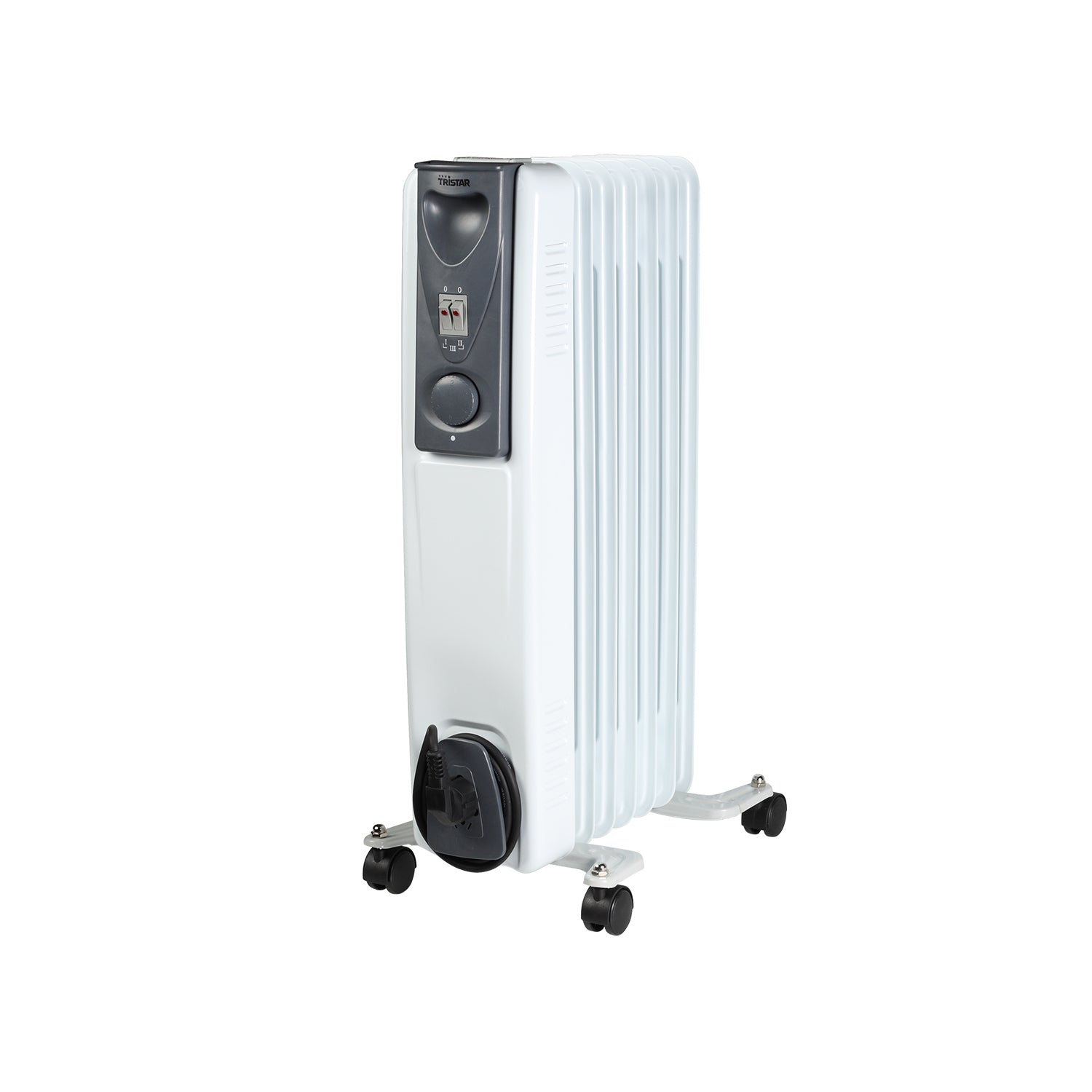 Radiatore A Olio 7 Elementi Bianco 1500w
