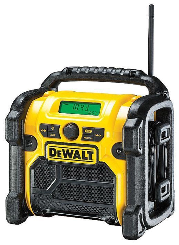RADIO DA CANTIERE DEWALT 12V-18V - DCR019 RADIO DA CANTIERE DEWALT 12V-18V - DCR019