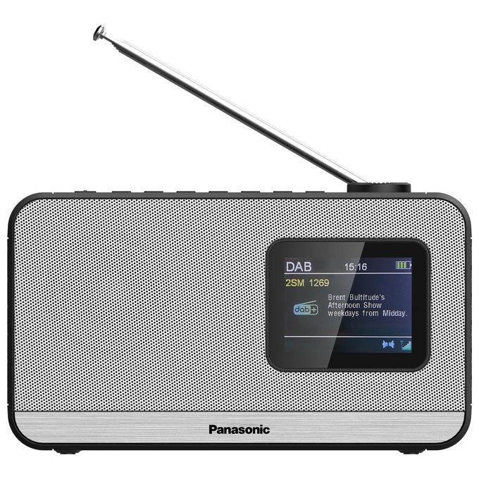 Radio Dab+ Black e Silver RF D15EG K