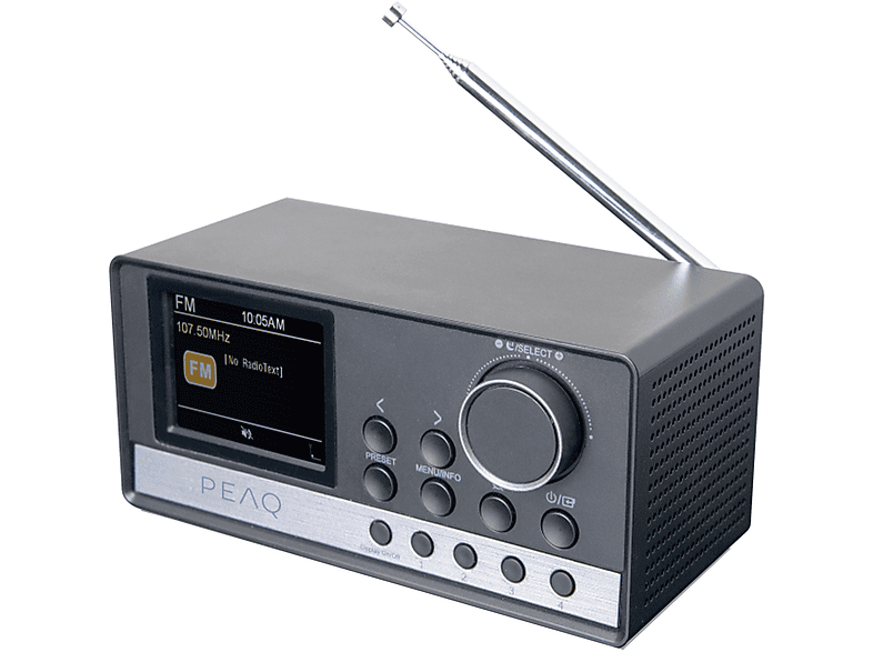 Radio Portatile PEAQ PCR 440, DAB+