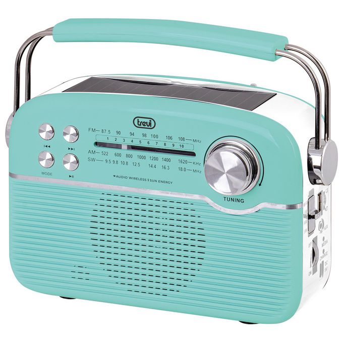 Radio RA 7F50 BT (Ricaricabile) Verde tiffany 0RA7F5003