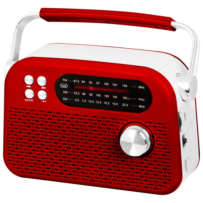 Radio RDA 70 BR (Ricaricabile) Red RDA70BR02