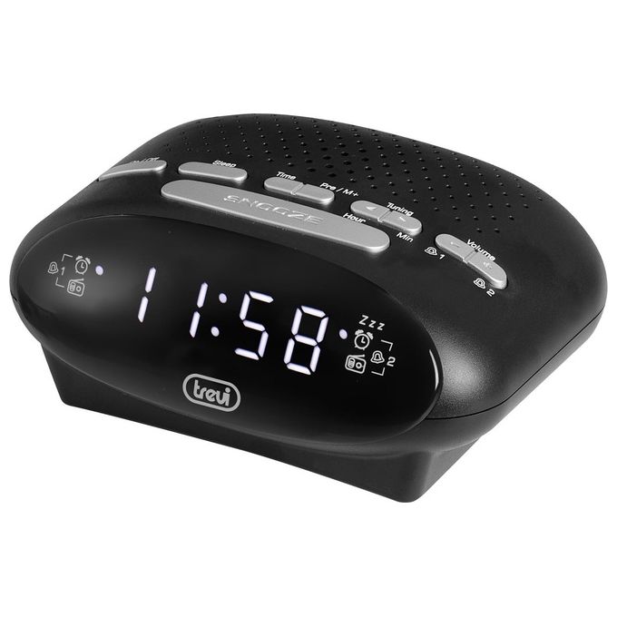 Radiosveglia Rc 821D Black 0082100