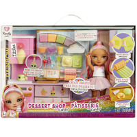Rainbow High Little Dessert Shop with Kandy Playset, Gioco figura